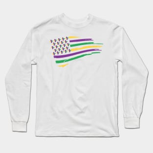 Flag New Orleans Long Sleeve T-Shirt